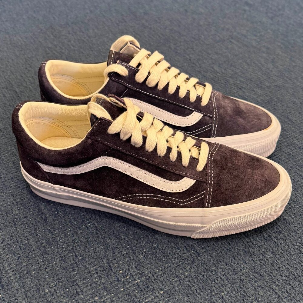Vans OTW Old Skool 36 LX 'PIG SUEDE BARITONE BLUE', Men Size 8